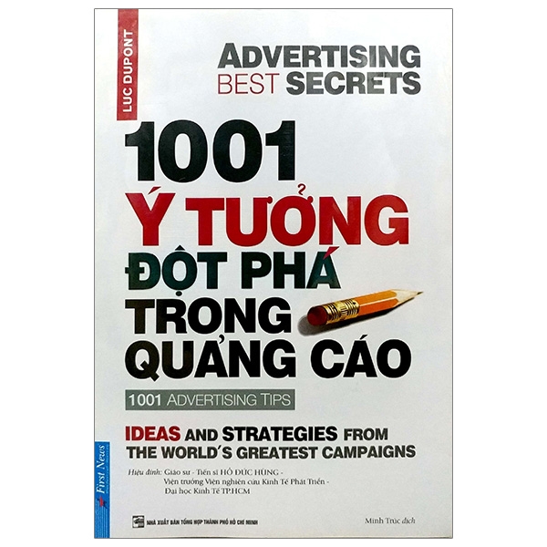 Fahasa - 1001 Ý Tưởng Đột Phá Trong Quảng Cáo - 1001 Advertising Tips Tái