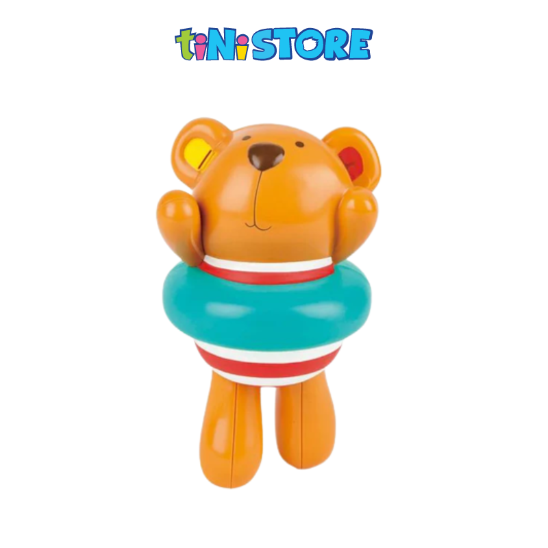 tiNiStore-Đồ chơi tắm gấu Teddy bơi lội vui nhộn Hape E0204A