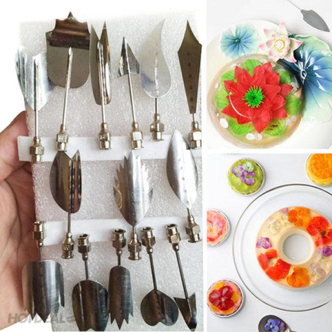 Bộ dụng cụ làm rau câu nghệ thuật 3D