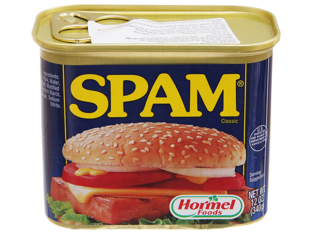 Thịt hộp spam classic 340g - mỹ