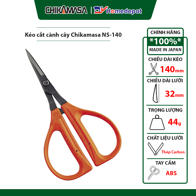 Kéo cắt cành cây Chikamasa NS-140