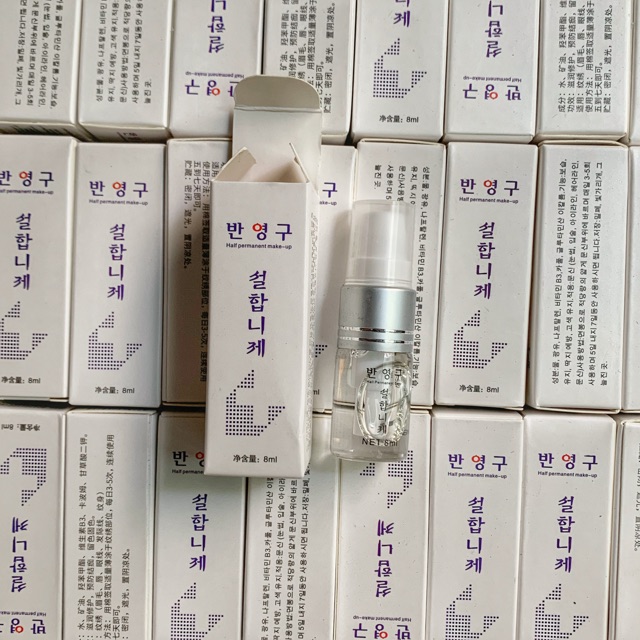 Dưỡng hàn trắng không màu /dưỡng môi mày sau xăm