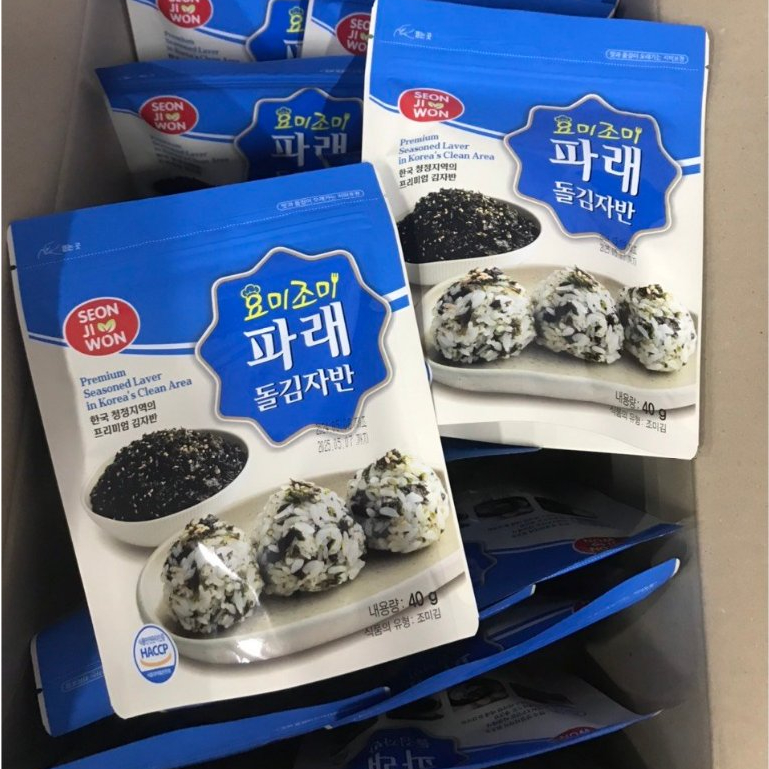 Rong Biển Giòn Trộn Cơm Hàn Quốc Gói 40g, vị truyền thống