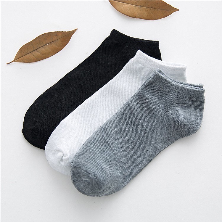 Tất Lười Vớ Nam Nữ Cổ Thấp Chất Cotton Chống Hôi Chân - TAT