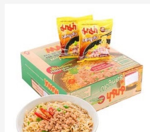 Thùng 30 gói mì tôm Mama chua cay Thái Lan ăn là nghiền