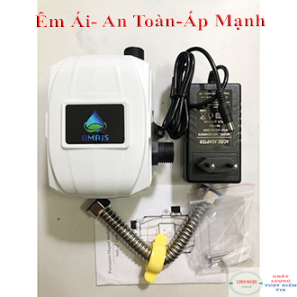 Bơm tăng áp vòi sen - máy giặt - omais 24v dc dr-20