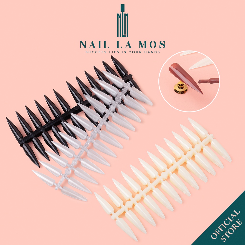 Móng nhọn tập sơn 1 bịch 10 vỉ 240 móng
