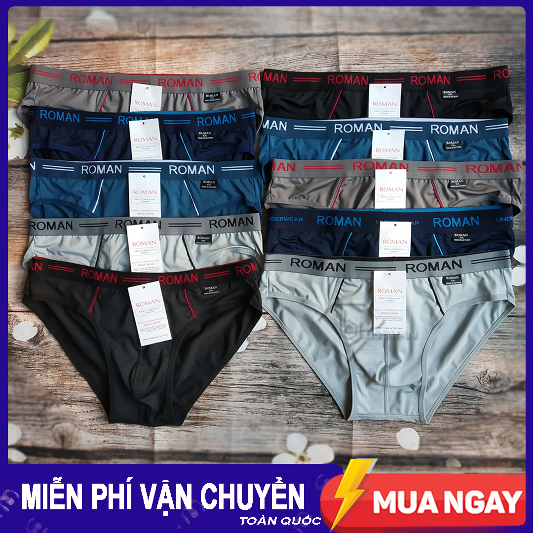 [HCM]Quần LÓT Nam - Nhiều Màu - Thun Lạnh Cao cấp ROMAN
