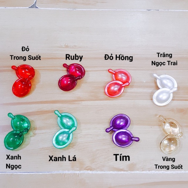 Combo 10 viên serum dưỡng tóc menas thái lan