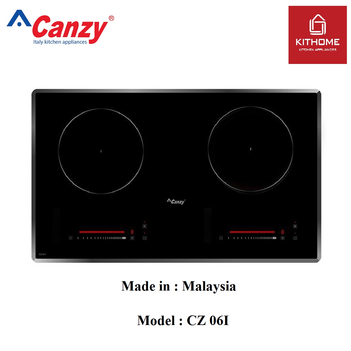 Bếp từ đôi canzy cz 06i