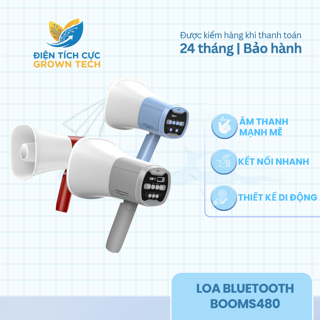 Loa phóng thanh 918L 25W bluetooth loa cầm tay ghi âm hỗ trợ usb thẻ nhớ