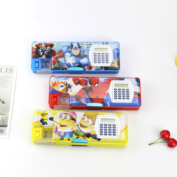 [FREE SHIP TOÀN QUỐC][HÀNG MỚI VÊ]  Hộp đựng bút cho bé có máy tính