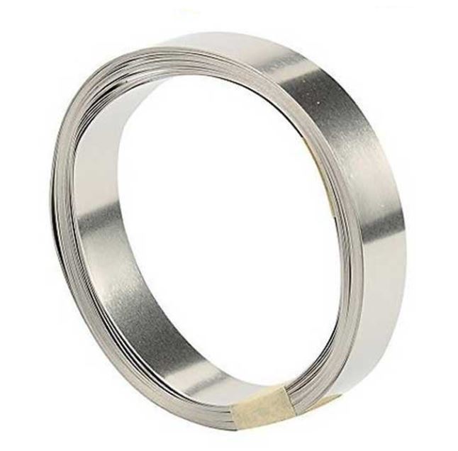 Dây kẽm hàn cell pin niken 0.1x10x10mm dài 1m