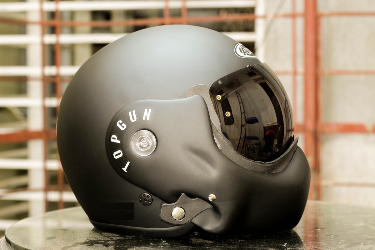 Mũ bảo hiểm fullface lật hàm TOPGUN