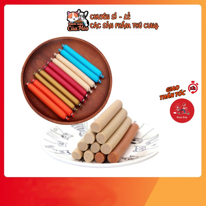 Xúc xích dinh dưỡng dành cho cún và mèo - 15g