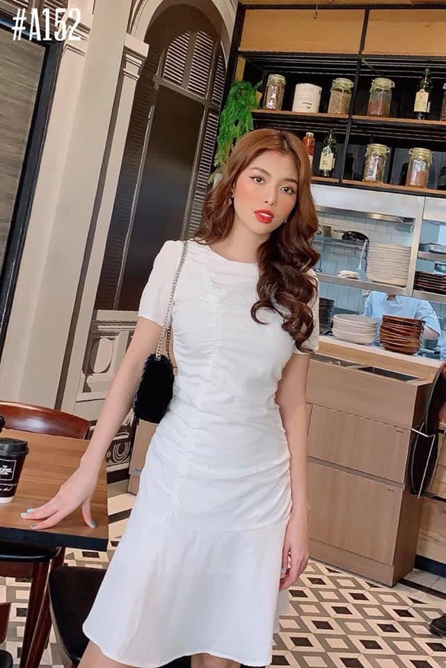 Đầm đuôi cá nhún sườn