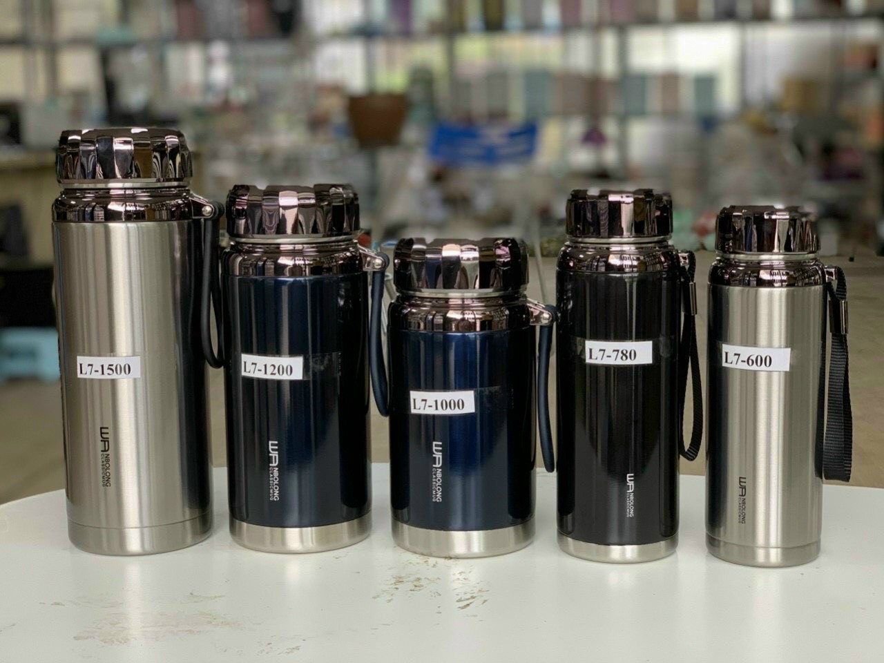 Bình nước giữ nhiệt 12h thép không rỉ - cốc giữ nhiệt lọc trà 600ml