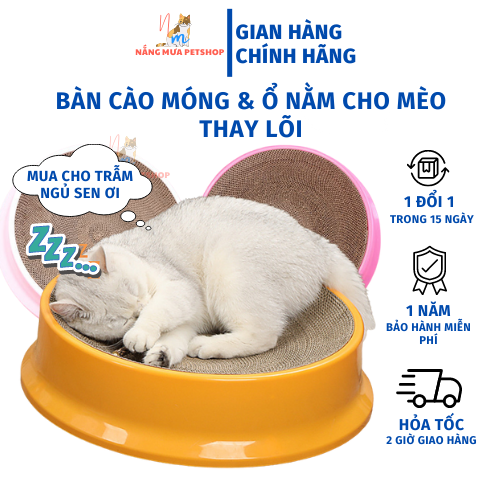 Bàn cào móng cho mèo, cào móng mèo, bàn cào mèo