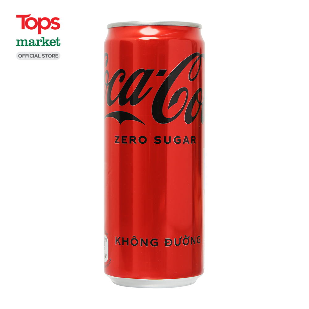 Nước Ngọt Coca Cola Zero 320ML - Siêu Thị Tops Market
