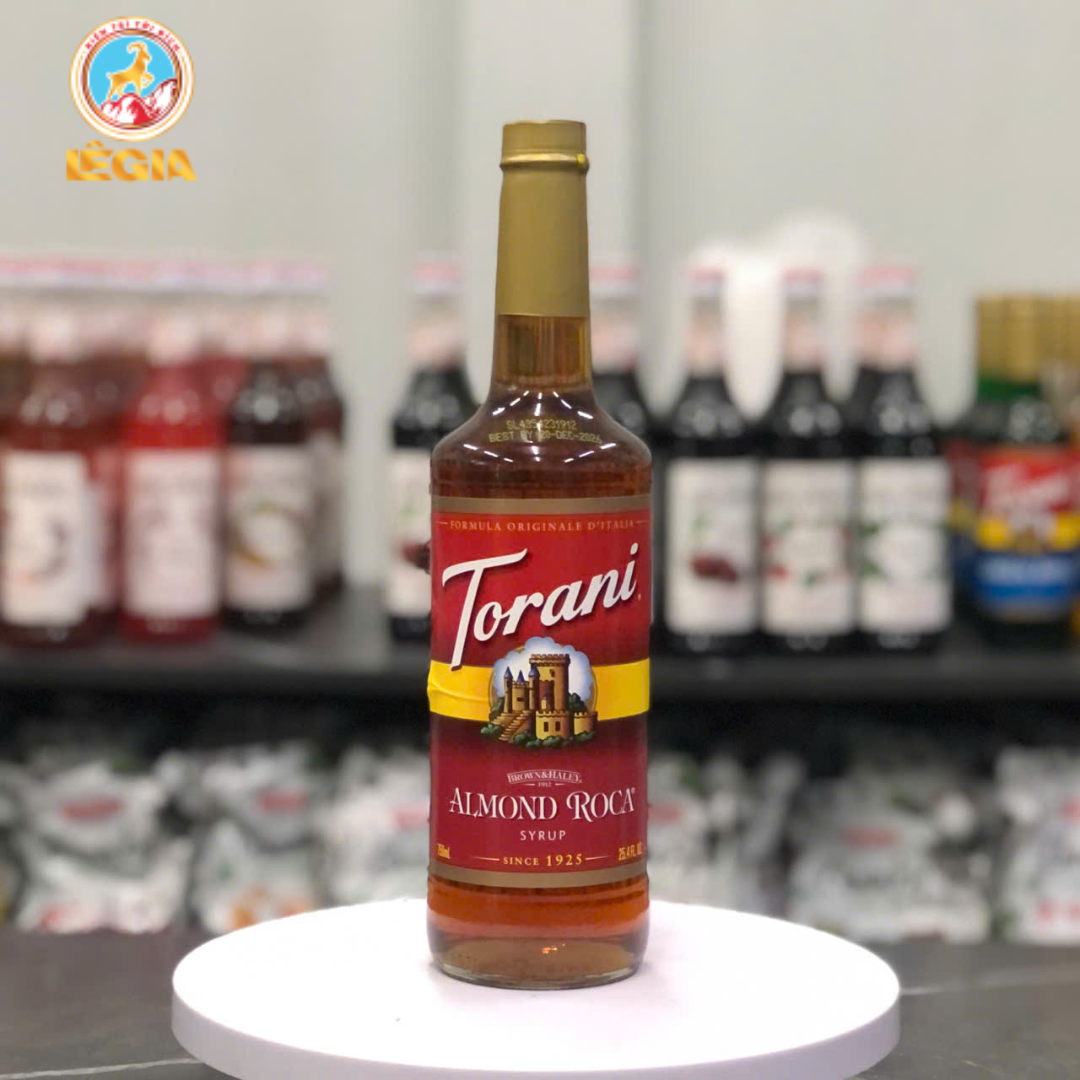 SIRO TORANI HẠNH NHÂN ROCA 750ML - TORANI ALMOND ROCA SYRUP