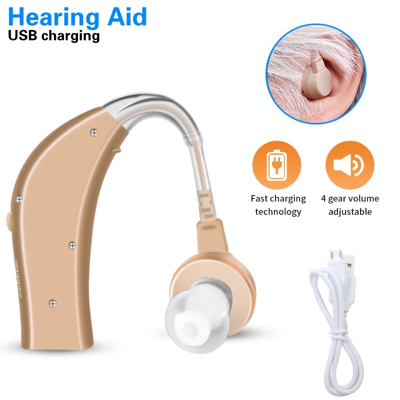 Máy trợ thính Pin sạc đeo sau tai