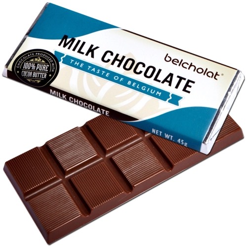 SET 3 THANH Socola Thanh Sữa 35% Cacao - Milk Chocolate 35% Cocoa 45g