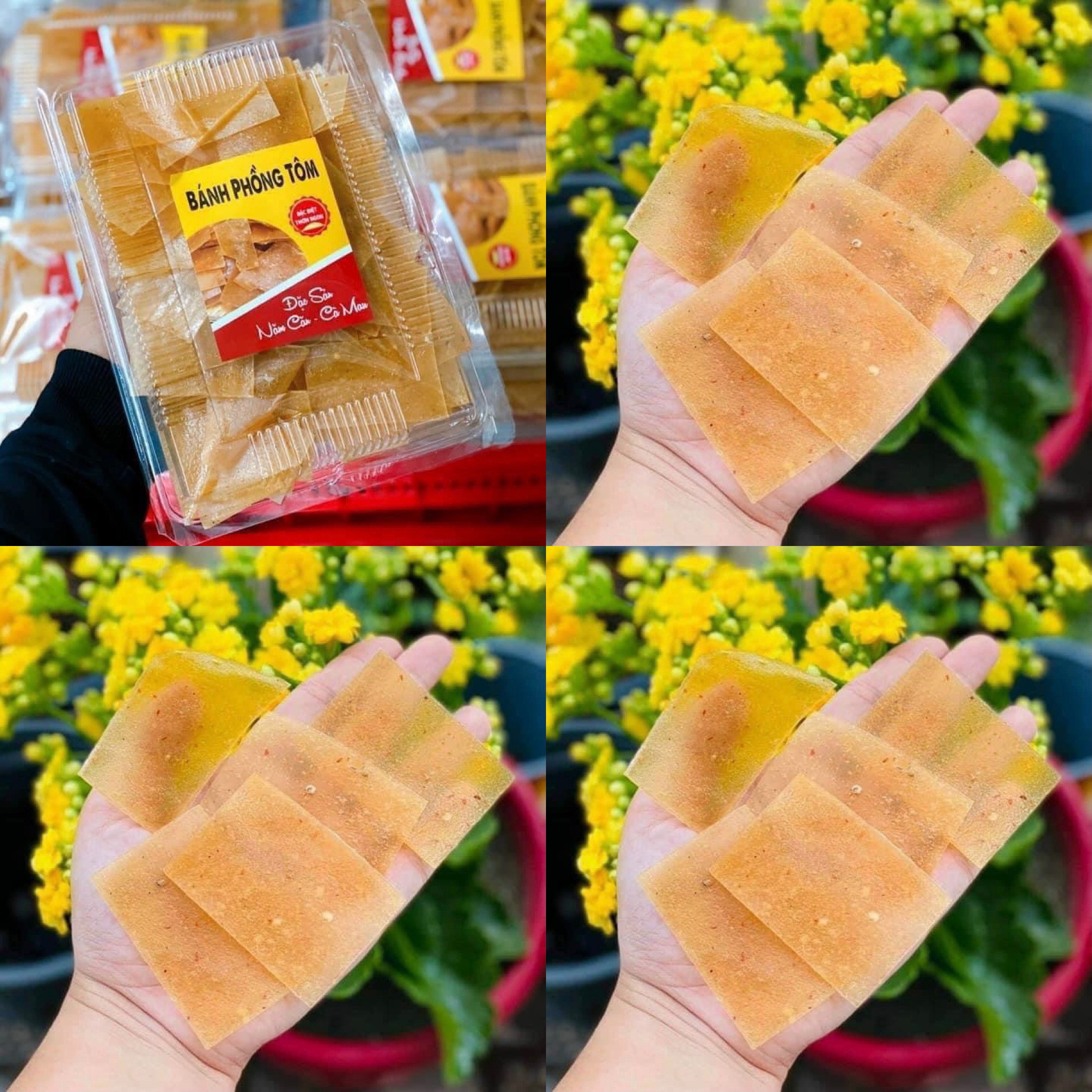 ]Bánh phồng tôm đặc biệt Năm Căn loại ngon - Hộp 500g
