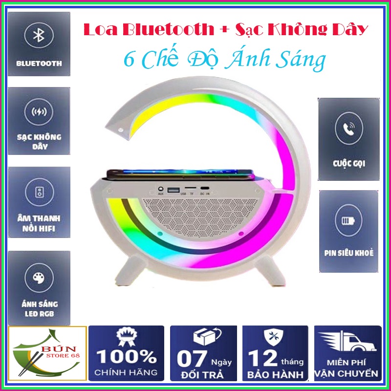 Loa BLUETOOTH BS23 Không Dây Soundbar LED RGB,Loa bluetooth chính hãng 100% 3 in 1,Loa bluetooth - Mini RGB,Loa Bluetooth Rgb BS23, loa mini di động âm thanh hay, dung lượng pin lớn, cho thời gian nghe cực lâu, loa bluetooth mini
