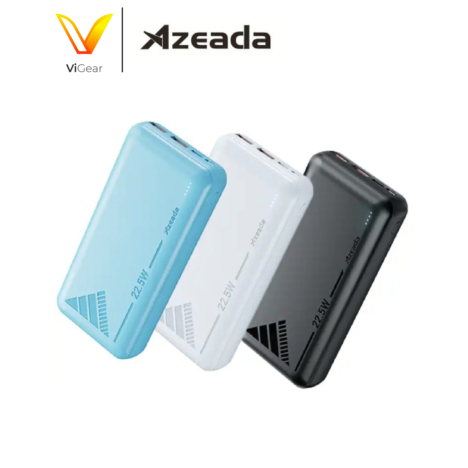 Pin dự phòng p07 azeada 20.000mah - sạc nhanh 22.5w
