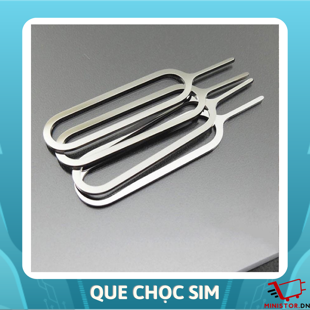 Que chọc sim làm bằng inox
