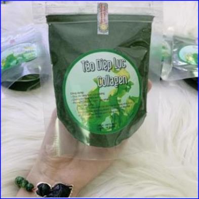 100gr Tảo Diệp Lục Collagen ( Bột tảo xoắn đắp mặt HandMade).