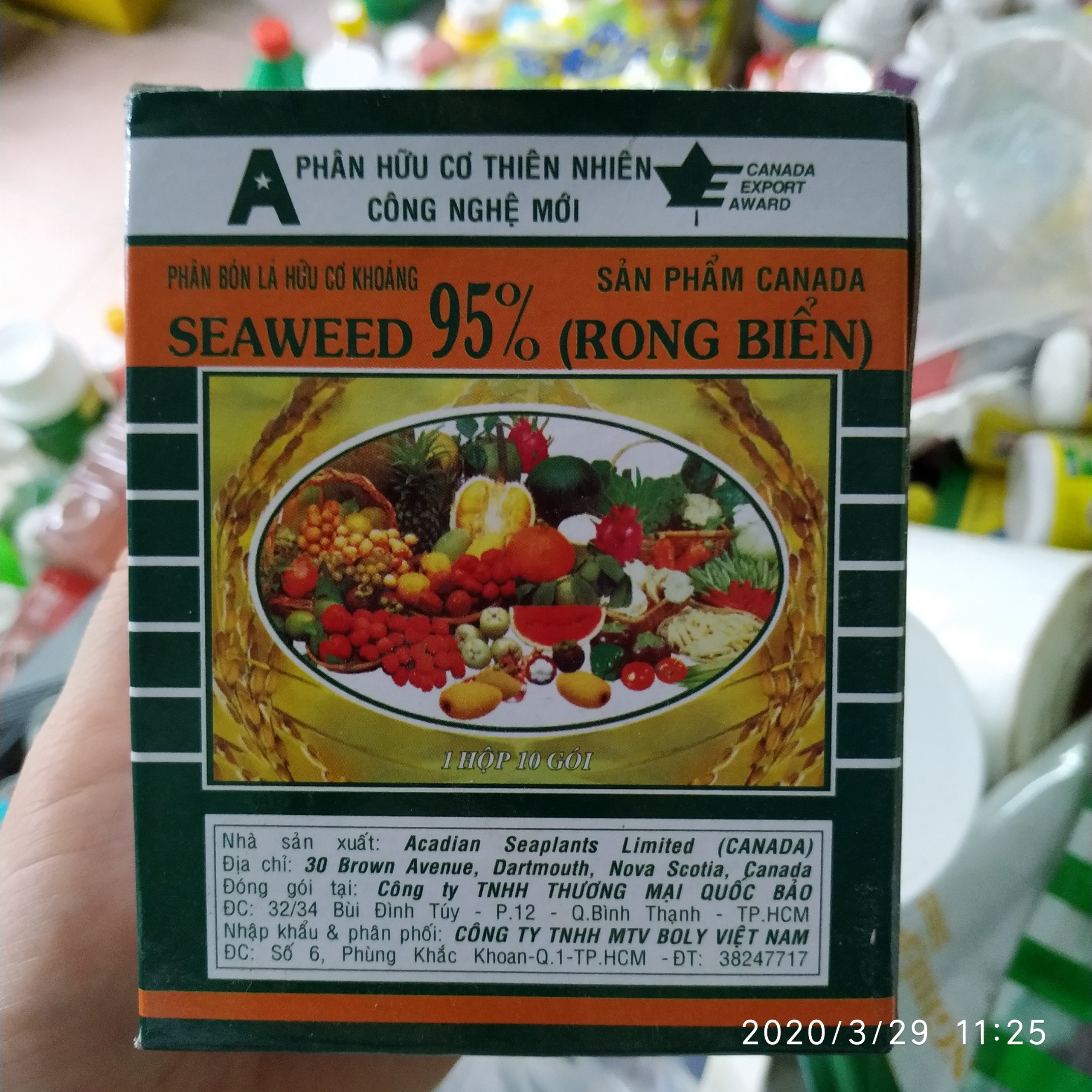 Phân bón lá hữu cơ chiết xuất từ rong biển Seaweed