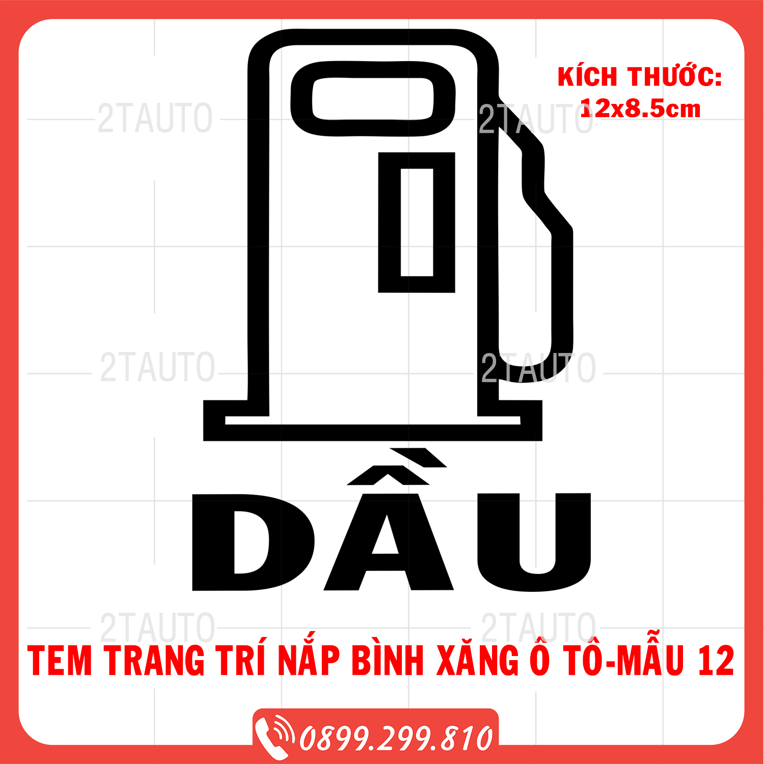 [GIÁ SIÊU RẺ] Tem dán nắp bình xăng ô tô xe hơi chống nước, chống phai màu, mẫu mã đa dạng độc đáo-tem bình xăng- MẪU 12