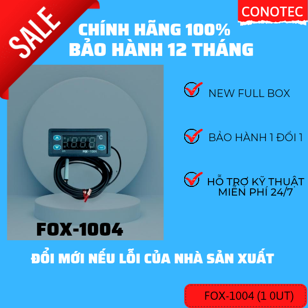 Bộ điều khiển nhiệt độ FOX 1004