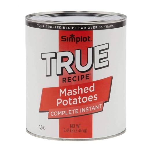Khoai Tây Nhuyễn Simplot Mashed Potato 2.4kg/ Khoai Tây Nghiền True Recipe Mashed Potatoes Complete Instant - NK Mỹ