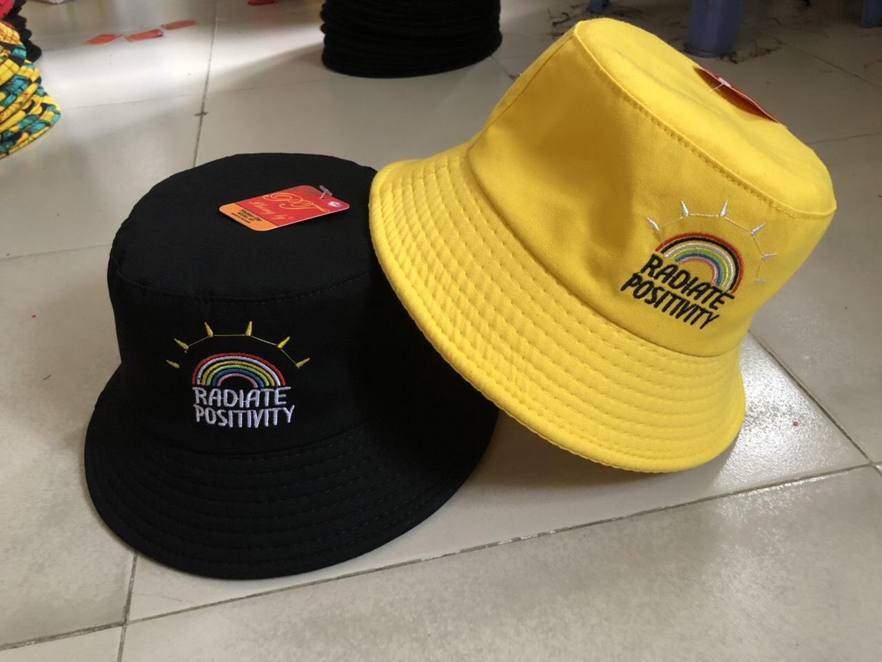 Nón bucket , nón vành thời trang CẦU VÒNG dễ thương