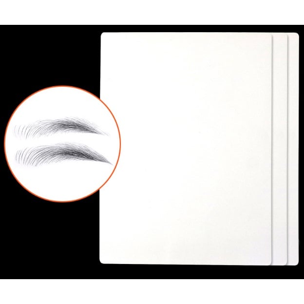 Combo 10m Da giả trắng trơn, không bột