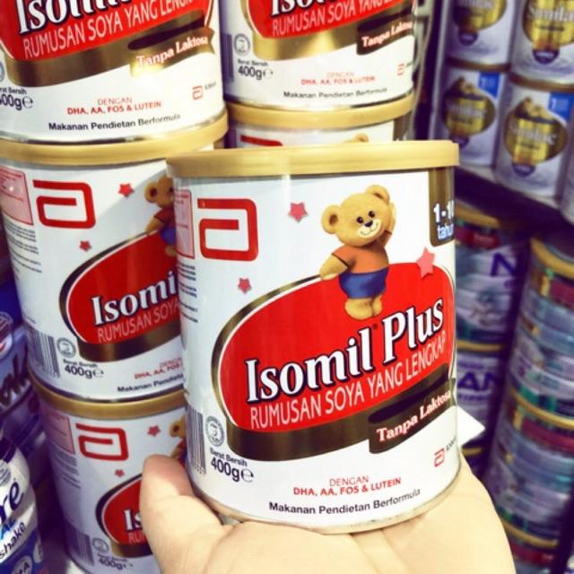 [HCM]Sữa Similac Isomil Soya số 1 (0 - 12 tháng) 400g dành cho bé dị ứng đạm sữa bò