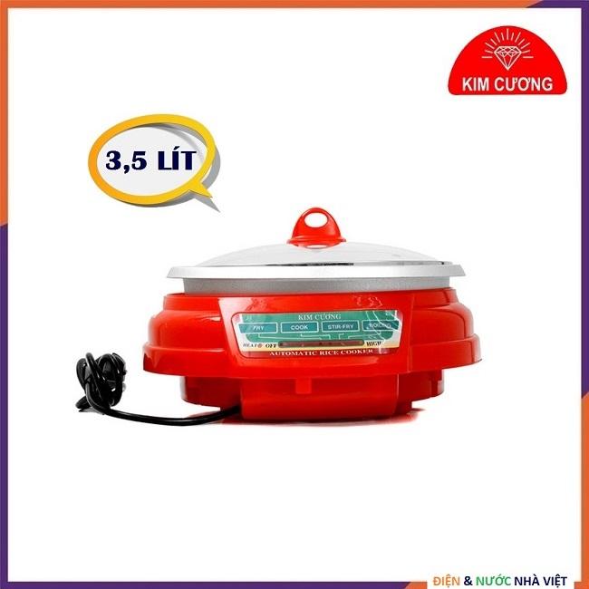 Nồi lẩu điện đa năng 3,5 lít kim cương kh-chao 3.5
