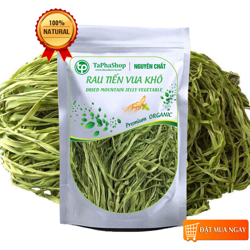  Rau tiến vua khô  Loại 1 Thượng Hạng  500g - Tấn Phát 