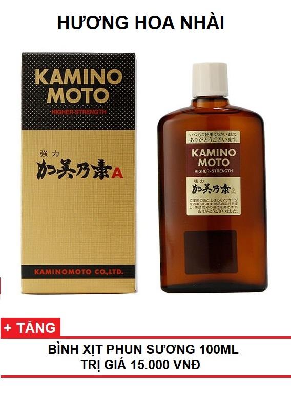 [Tặng bình xịt 100ml] Thuốc Dưỡng Và Kích Thích Mọc Tóc Kaminomoto Higher Strength Nhật Bản - 200ml - Hương Hoa Nhài