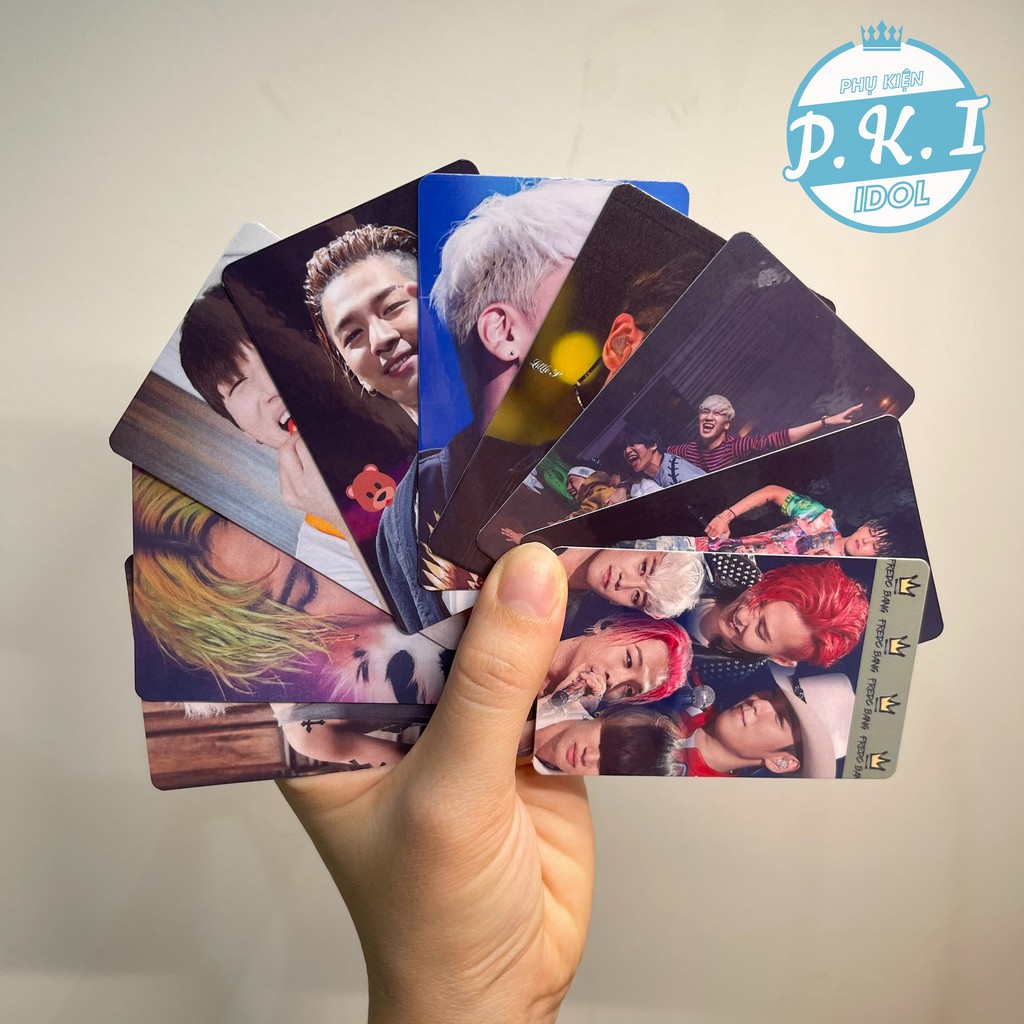 Card Thẻ BigBang - Card Unoff Bo Góc Ép Lụa Làm Quà Tặng