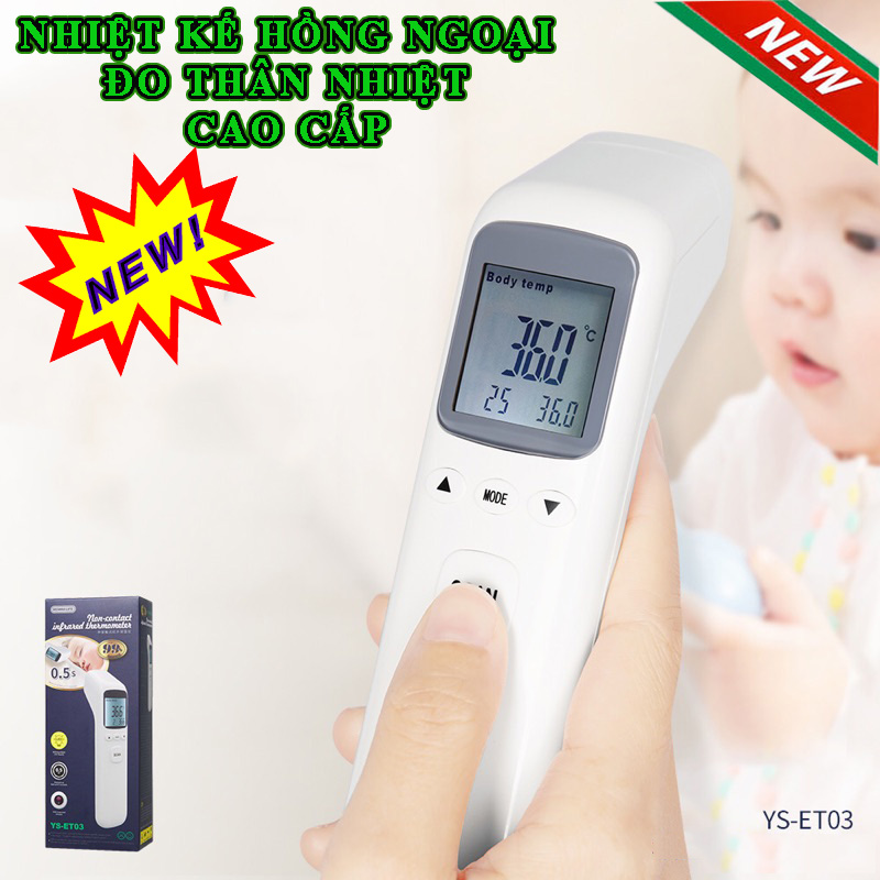 Nhiệt Kế Hồng Ngoại-Mua máy đo nhiệt độ cơ thể cho bé-Nhiệt Độ Phòng