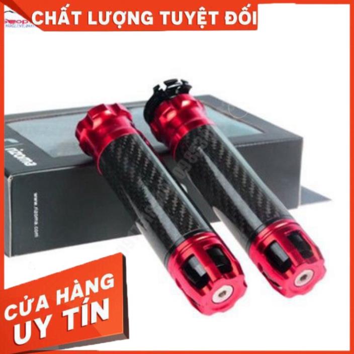 Bao tay carbon rizoma liền gù xoay phù hợp gắn sh các dòng xe fi