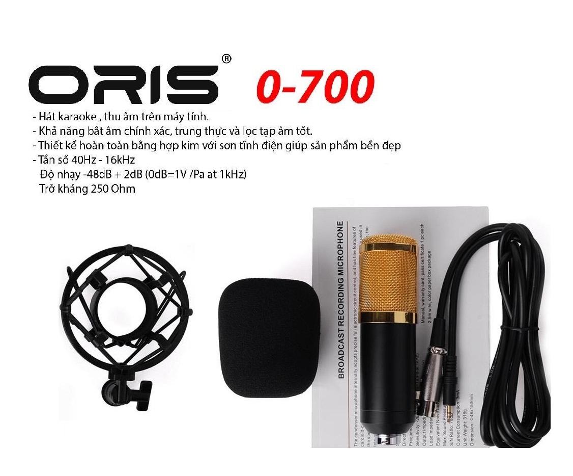 Bộ micro thu âm live stream o-700