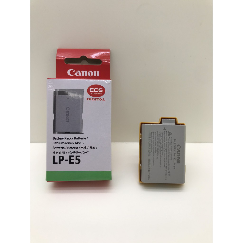 Pin canon lp-e5 cho máy ảnh canon 450d 500d 1000d x2 x3, dung lượng cao