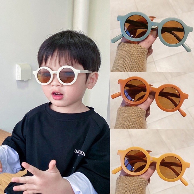 Kính mát màu Pastel cho bé trai bé gái cho bé 2 tuổi- 5 tuổi