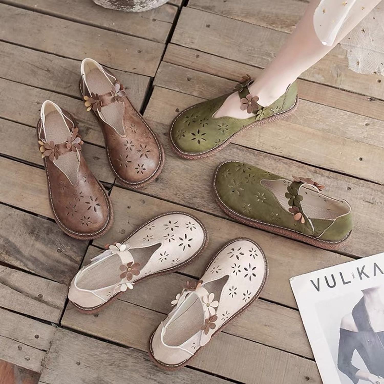 Giày mary jane phong cách retro size 35-40