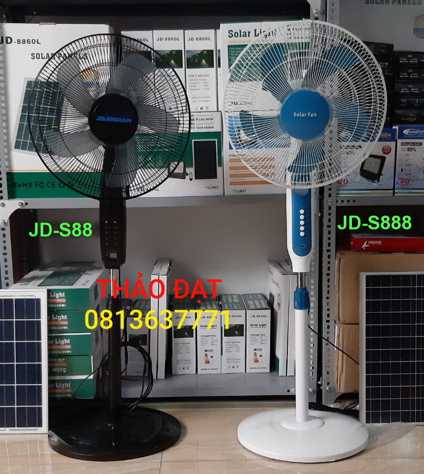 QUẠT NĂNG LƯỢNG MẶT TRỜI JINDIAN JD-S888