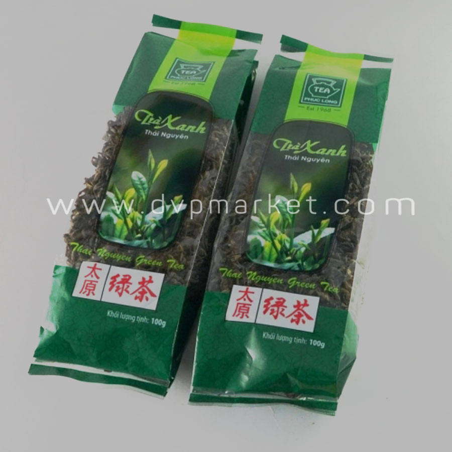 Trà xanh Thái nguyên Phúc Long 100g